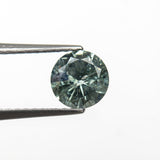 1.00ct 6.05x6.01x3.73mm Round Brilliant Sapphire 26141 - 28 - Lelya - bespoke engagement and wedding rings made in Scotland, UK