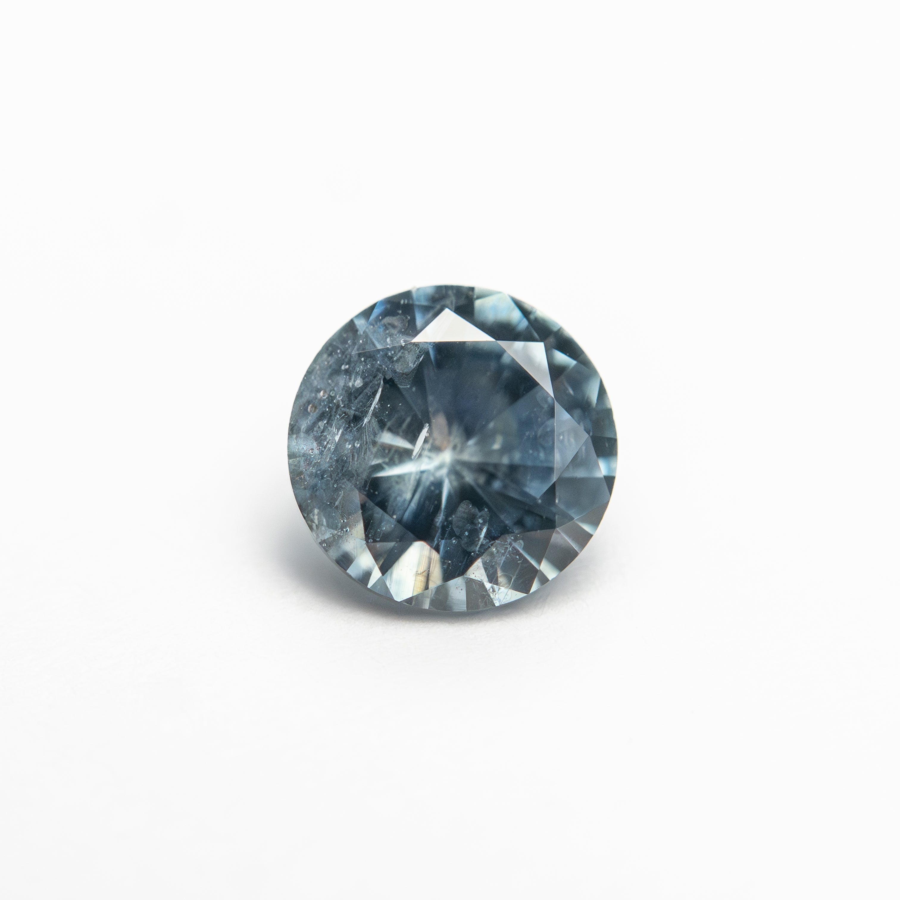 1.00ct 6.07x6.04x3.74mm Round Brilliant Sapphire 26141 - 23 - Lelya - bespoke engagement and wedding rings made in Scotland, UK