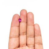 1.00ct 6.52x5.52x3.60mm Oval Brilliant Sapphire 27955 - 04 - Lelya - bespoke engagement and wedding rings made in Scotland, UK
