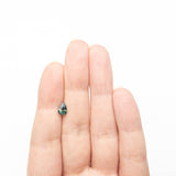 1.00ct 7.10x4.56x4.06mm Pear Brilliant Sapphire 25366 - 01 - Lelya - bespoke engagement and wedding rings made in Scotland, UK