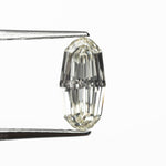 1.00ct 9.15x4.51x2.88mm GIA VVSI K Geo Oval Step Cut 28330-01 - Lelya - bespoke engagement and wedding rings made in Scotland, UK
