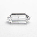 1.01ct 10.12x4.18x2.42mm GIA SI2 D Hexagon Step Cut 22621 - 01 - Lelya - bespoke engagement and wedding rings made in Scotland, UK