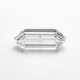 1.01ct 10.12x4.18x2.42mm GIA SI2 D Hexagon Step Cut 22621 - 01 - Lelya - bespoke engagement and wedding rings made in Scotland, UK