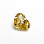 1.01ct 5.68x7.23x3.10mm GIA SI1 Fancy Deep Brownish Yellow Heart Brilliant 28350-01 - Lelya - bespoke engagement and wedding rings made in Scotland, UK