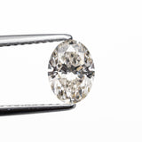 1.01ct 7.52x5.48x3.64mm VS1 L Oval Brilliant 🇨🇦 28313-12 - Lelya - bespoke engagement and wedding rings made in Scotland, UK