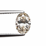 1.01ct 7.77x5.57x3.54mm SI2 M-N Oval Brilliant 🇨🇦 28313-07 - Lelya - bespoke engagement and wedding rings made in Scotland, UK