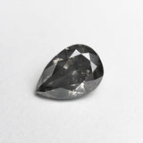 1.01ct 7.83x5.42x3.38mm Fancy Dark Grey Pear Brilliant 19913 - 01 - Lelya - bespoke engagement and wedding rings made in Scotland, UK