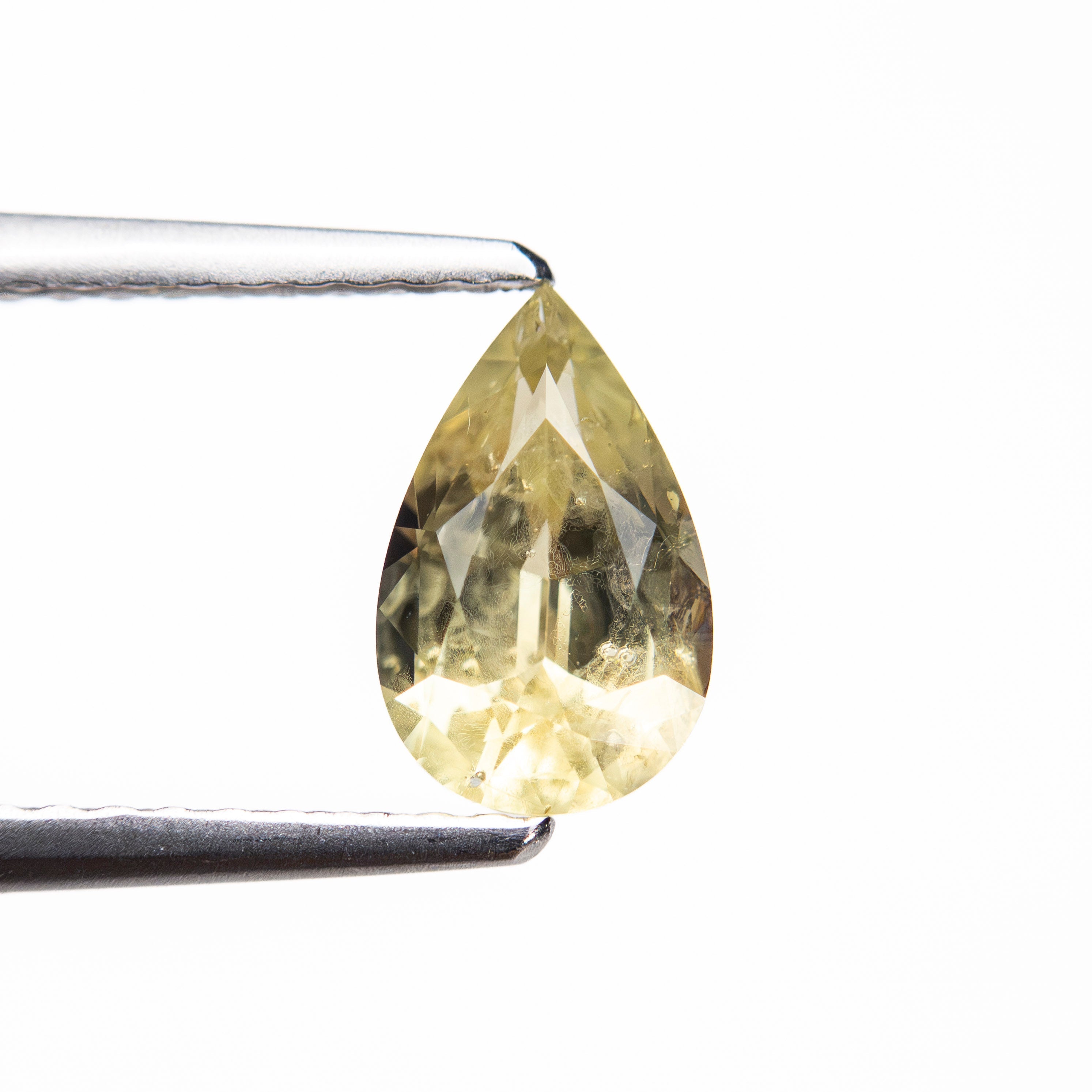 1.01ct 8.08x5.08x3.34mm Pear Brilliant Sapphire 26144-01 - Lelya - bespoke engagement and wedding rings made in Scotland, UK