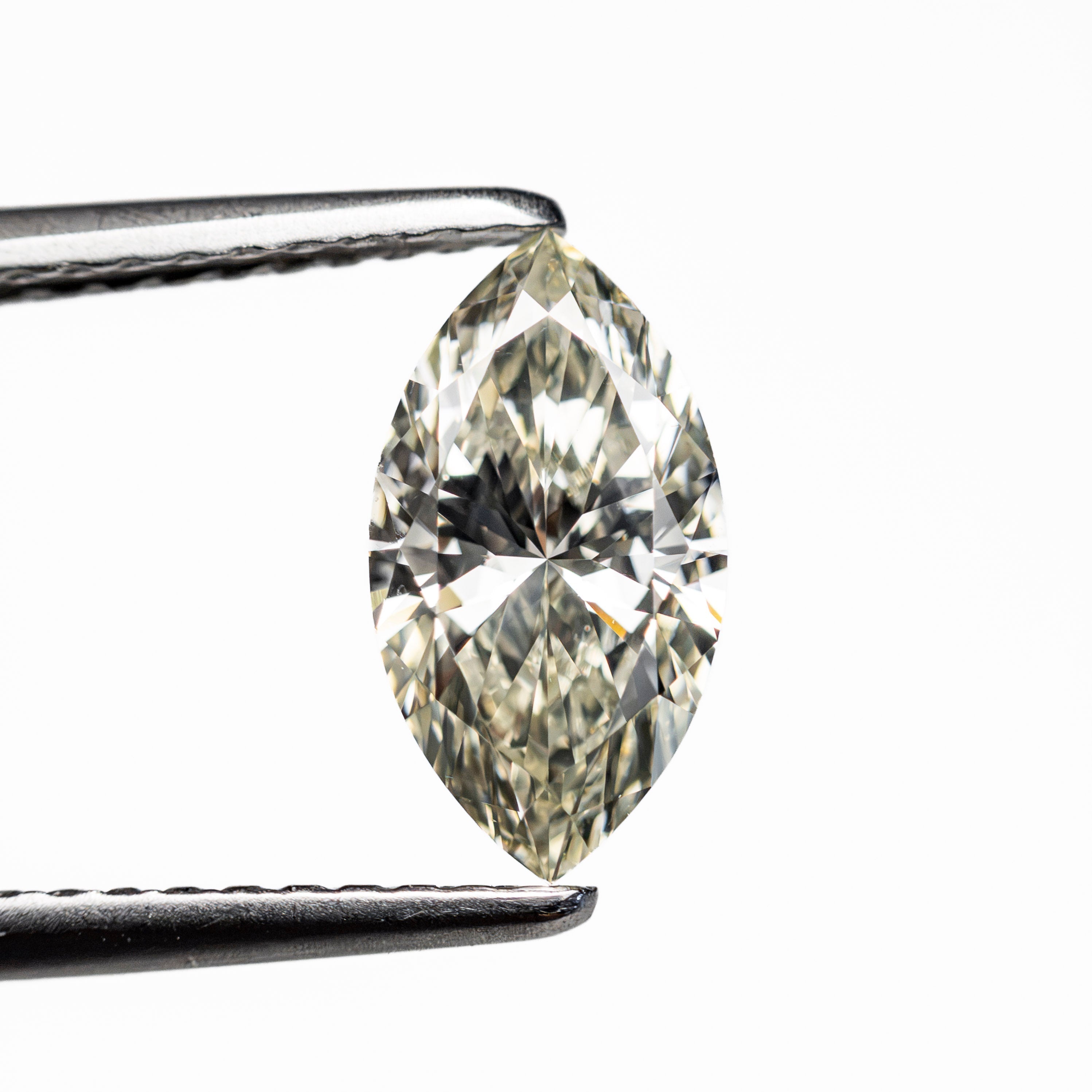 1.01ct 9.87x5.32x3.27mm SI1 O-P Marquise Brilliant 🇨🇦 28313-03 - Lelya - bespoke engagement and wedding rings made in Scotland, UK