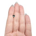 1.03ct 6.46x5.55x3.47mm Oval Brilliant Sapphire 26161-01 - Lelya - bespoke engagement and wedding rings made in Scotland, UK
