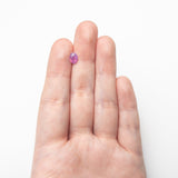 1.03ct 6.78x5.22x3.35mm Oval Brilliant Sapphire 28248-01 - Lelya - bespoke engagement and wedding rings made in Scotland, UK