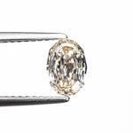 1.03ct 7.15x5.04x3.35mm VS2 O-P Geo Oval Step Cut 🇨🇦 28324-04 - Lelya - bespoke engagement and wedding rings made in Scotland, UK