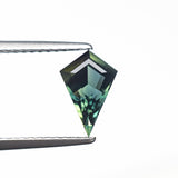 1.03ct 9.08x6.08x3.79mm Kite Step Cut Sapphire 27138 - 04 - Lelya - bespoke engagement and wedding rings made in Scotland, UK