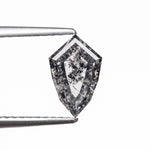 1.03ct 9.39x5.98x2.70mm Shield Step Cut 🇨🇦 27581 - 01 - Lelya - bespoke engagement and wedding rings made in Scotland, UK