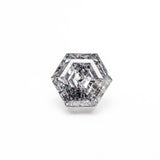 1.04ct 6.40x5.60x3.76mm Hexagon Step Cut 🇨🇦 27643 - 01 - Lelya - bespoke engagement and wedding rings made in Scotland, UK