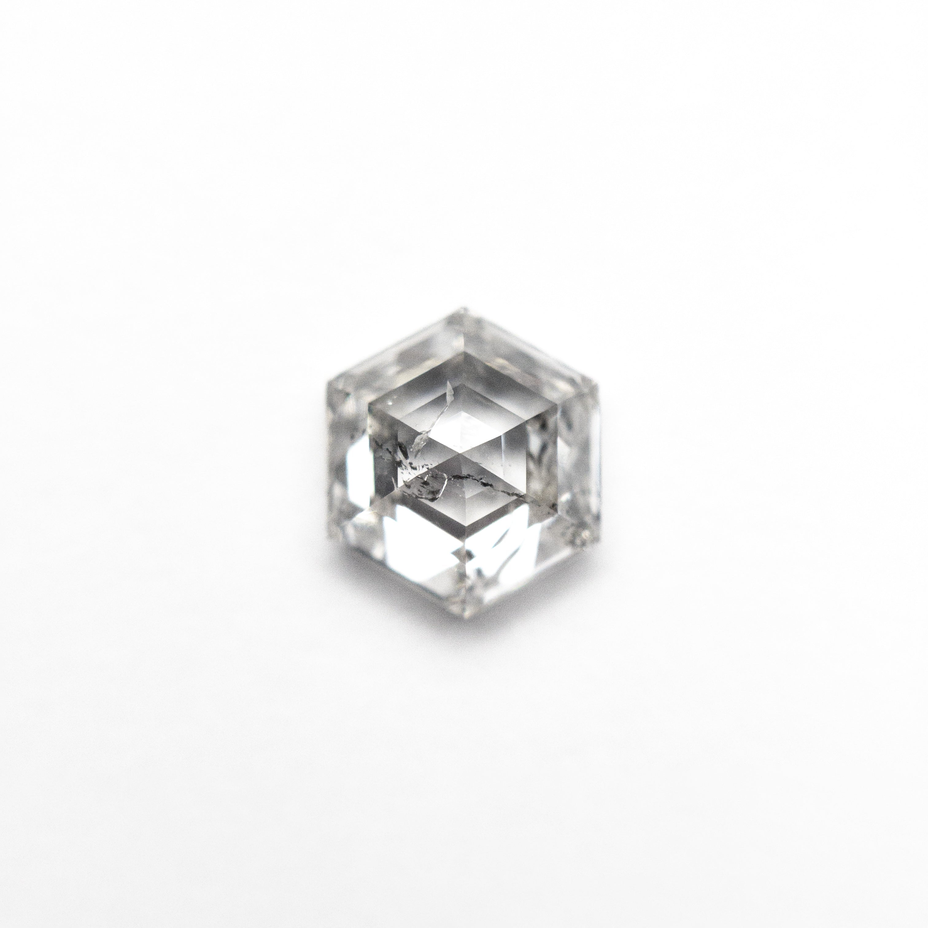 1.04ct 6.69x5.68x3.62mm Hexagon Step Cut 🇨🇦 27013 - 01 - Lelya - bespoke engagement and wedding rings made in Scotland, UK