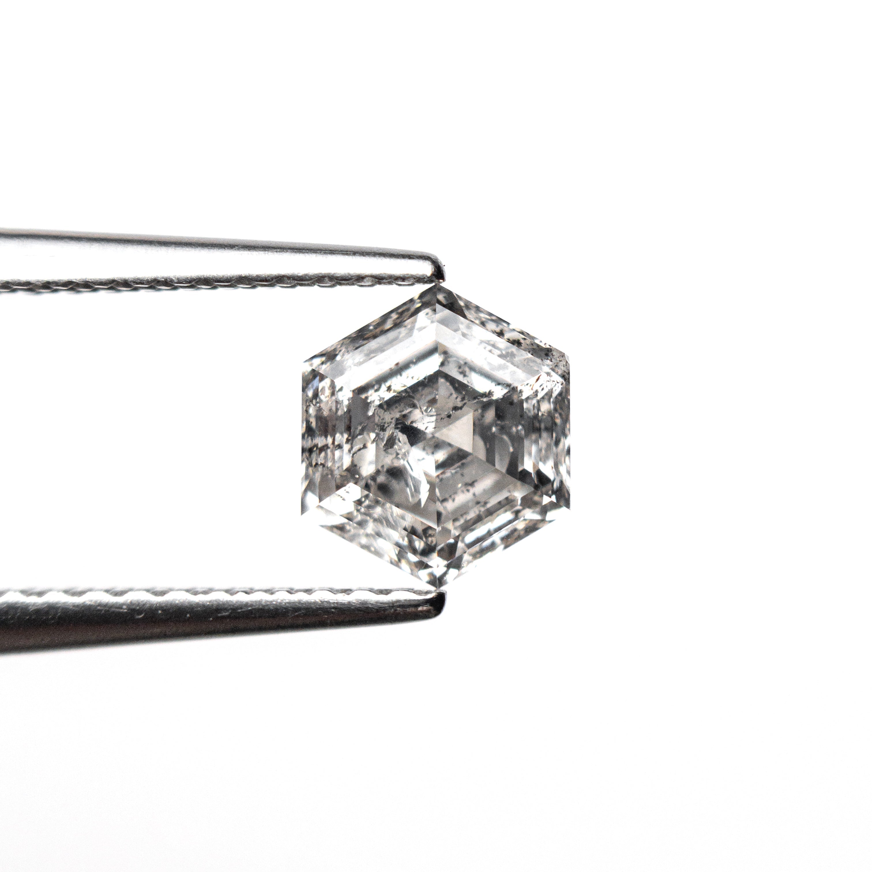 1.04ct 6.69x5.68x3.62mm Hexagon Step Cut 🇨🇦 27013 - 01 - Lelya - bespoke engagement and wedding rings made in Scotland, UK