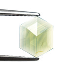 1.04ct 9.41x7.65x1.55mm Hexagon Rosecut Sapphire 22436 - 12 - Lelya - bespoke engagement and wedding rings made in Scotland, UK
