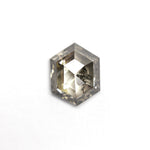 1.05ct 7.88x6.15x2.83mm Hexagon Rosecut 27537 - 11 - Lelya - bespoke engagement and wedding rings made in Scotland, UK
