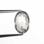 1.05ct 8.57x5.77x2.26mm Oval Rosecut 27538 - 04 - Lelya - bespoke engagement and wedding rings made in Scotland, UK