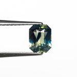 1.06ct 6.10x4.79x3.47mm Cut Corner Rectangle Brilliant Sapphire 28225-01 - Lelya - bespoke engagement and wedding rings made in Scotland, UK