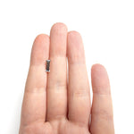 1.06ct 9.53x3.81x2.64mm Baguette Step Cut Sapphire 27720 - 07 - Lelya - bespoke engagement and wedding rings made in Scotland, UK