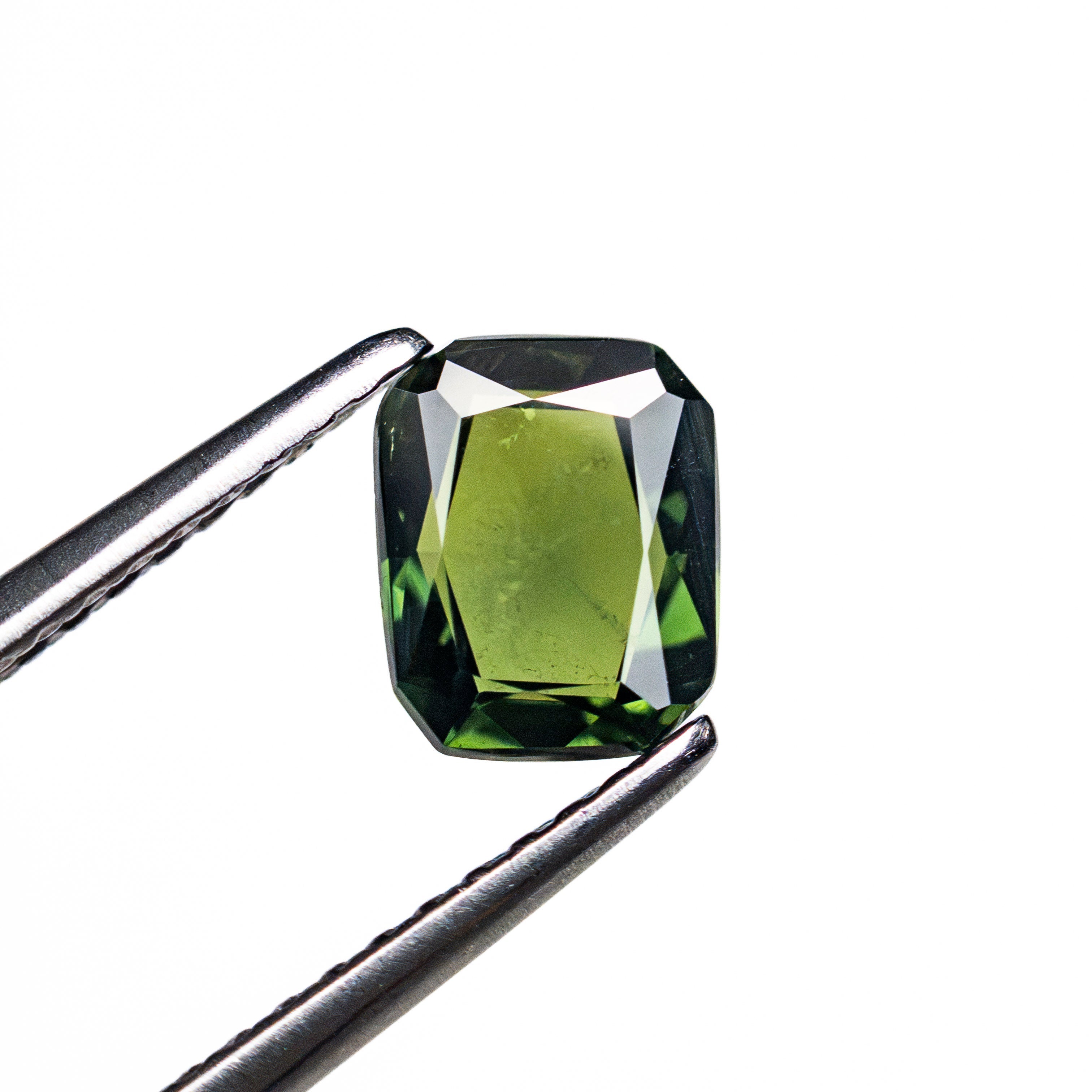 1.07ct 6.62x5.29x2.73mm Cut Corner Rectangle Rosecut Sapphire 28303-16 - Lelya - bespoke engagement and wedding rings made in Scotland, UK