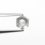 1.08ct 6.46x5.60x3.76mm Hexagon Rosecut 25457 - 32 - Lelya - bespoke engagement and wedding rings made in Scotland, UK