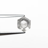 1.08ct 6.46x5.60x3.76mm Hexagon Rosecut 25457 - 32 - Lelya - bespoke engagement and wedding rings made in Scotland, UK
