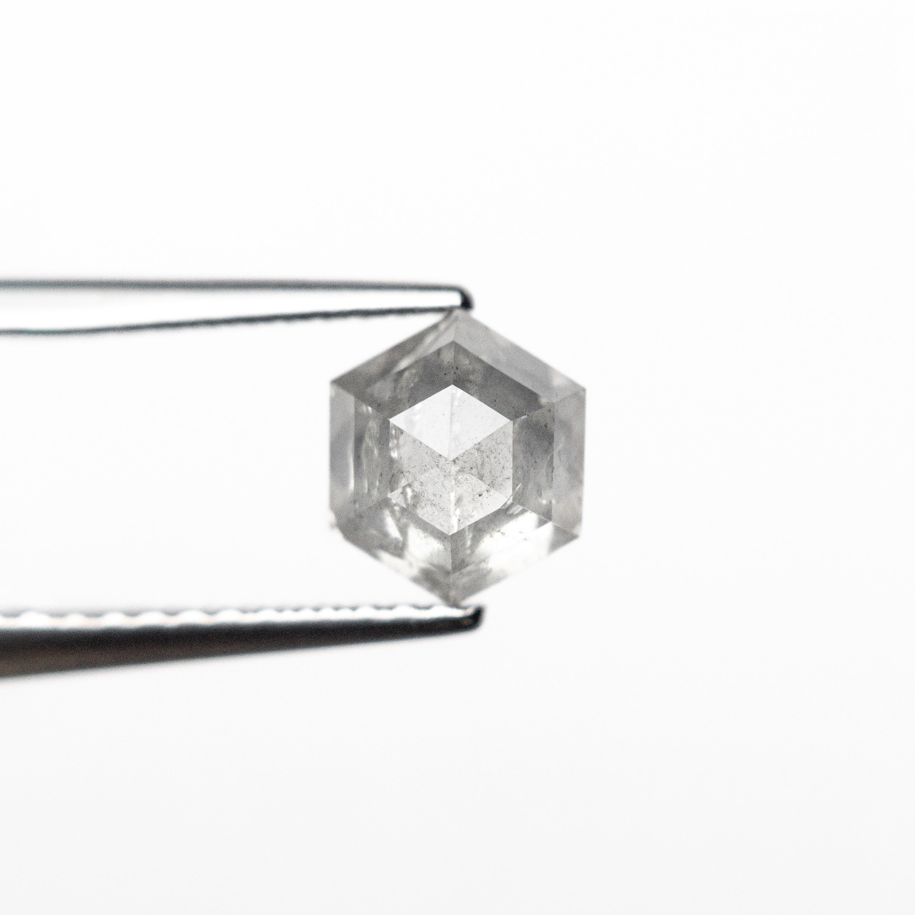 1.08ct 6.46x5.60x3.76mm Hexagon Rosecut 25457 - 32 - Lelya - bespoke engagement and wedding rings made in Scotland, UK