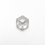 1.08ct 6.46x5.60x3.76mm Hexagon Rosecut 25457 - 32 - Lelya - bespoke engagement and wedding rings made in Scotland, UK