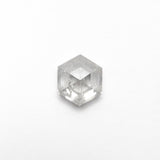 1.08ct 6.46x5.60x3.76mm Hexagon Rosecut 25457 - 32 - Lelya - bespoke engagement and wedding rings made in Scotland, UK