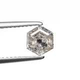 1.08ct 6.53x5.66x3.89mm Hexagon Step Cut 🇨🇦 27000 - 01 - Lelya - bespoke engagement and wedding rings made in Scotland, UK