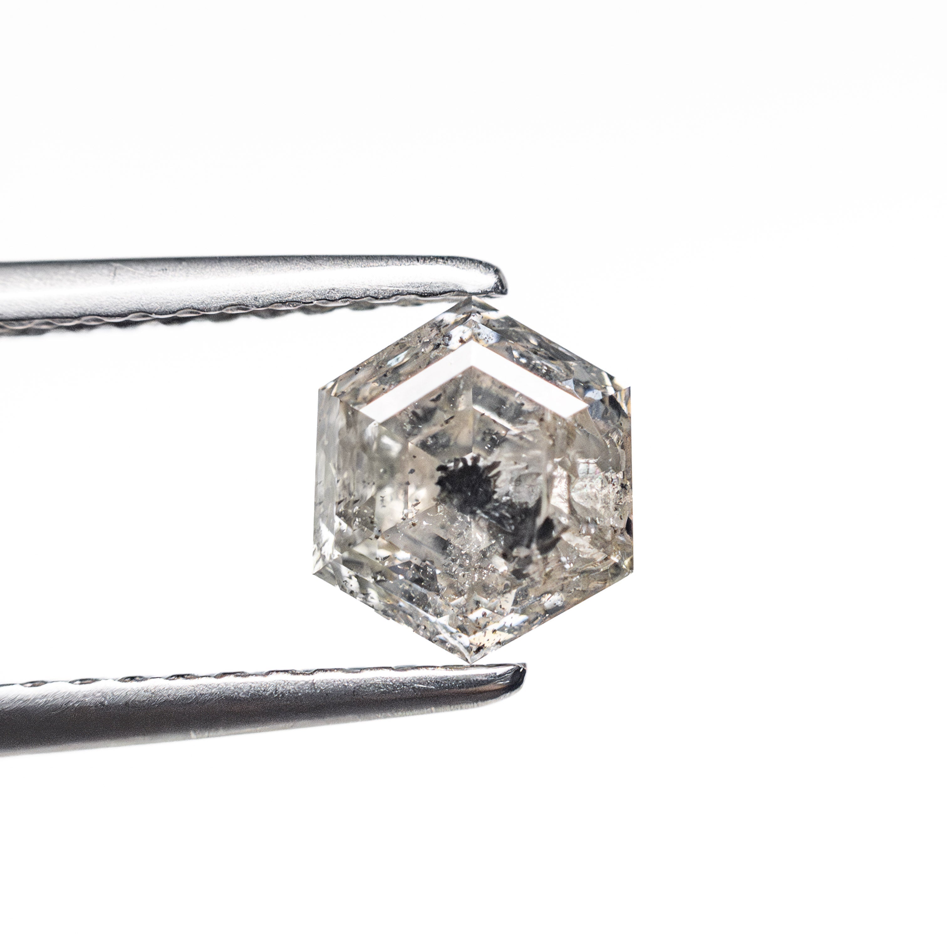 1.08ct 6.53x5.66x3.89mm Hexagon Step Cut 🇨🇦 27000 - 01 - Lelya - bespoke engagement and wedding rings made in Scotland, UK