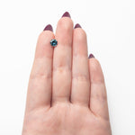 1.09ct 6.17x6.16x3.84mm Round Brilliant Sapphire 26526-14 - Lelya - bespoke engagement and wedding rings made in Scotland, UK
