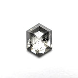 1.09ct 7.88x6.09x2.65mm Hexagon Rosecut 27539 - 08 - Lelya - bespoke engagement and wedding rings made in Scotland, UK