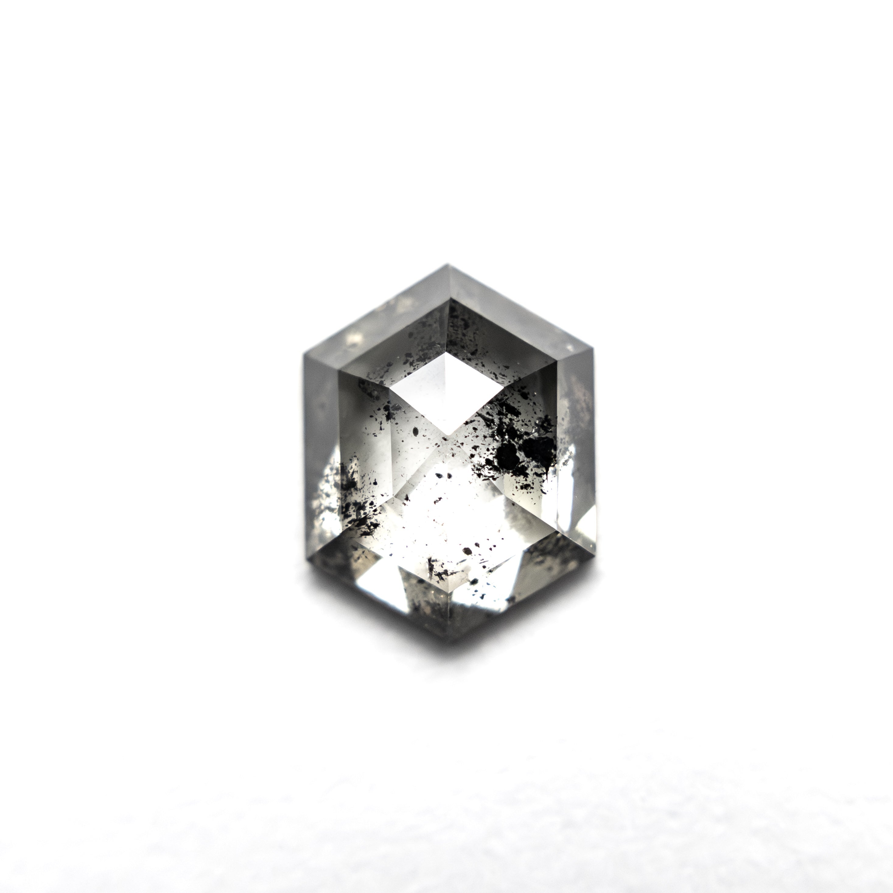 1.09ct 7.88x6.09x2.65mm Hexagon Rosecut 27539 - 08 - Lelya - bespoke engagement and wedding rings made in Scotland, UK