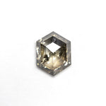 1.09ct 7.93x6.14x2.77mm Hexagon Rosecut 27537 - 07 - Lelya - bespoke engagement and wedding rings made in Scotland, UK