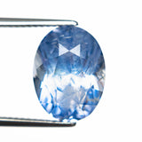 11.06ct 13.43x10.15x9.83mm Oval Brilliant Sapphire 28205-01 - Lelya - bespoke engagement and wedding rings made in Scotland, UK