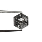 1.10ct 6.65x5.81x3.70mm Hexagon Rosecut 🇨🇦 27603 - 01 - Lelya - bespoke engagement and wedding rings made in Scotland, UK