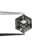 1.10ct 6.65x5.81x3.70mm Hexagon Rosecut 🇨🇦 27603 - 01 - Lelya - bespoke engagement and wedding rings made in Scotland, UK