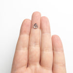 1.10ct 7.39x5.77x3.51mm Pear Double Cut 26785 - 05 - Lelya - bespoke engagement and wedding rings made in Scotland, UK