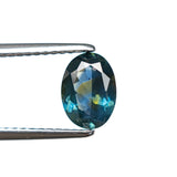 1.11ct 7.54x5.40x3.20mm Oval Brilliant Sapphire 28028-23 - Lelya - bespoke engagement and wedding rings made in Scotland, UK