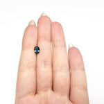 1.11ct 7.54x5.40x3.20mm Oval Brilliant Sapphire 28028-23 - Lelya - bespoke engagement and wedding rings made in Scotland, UK