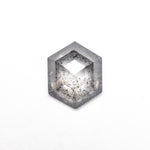 1.11ct 7.71x6.23x2.93mm Hexagon Rosecut 27538 - 57 - Lelya - bespoke engagement and wedding rings made in Scotland, UK