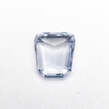 1.12ct 6.95x6.31x2.41mm Trapezoid Step Cut Sapphire 27740-17 - Lelya - bespoke engagement and wedding rings made in Scotland, UK