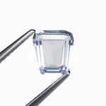 1.12ct 6.95x6.31x2.41mm Trapezoid Step Cut Sapphire 27740-17 - Lelya - bespoke engagement and wedding rings made in Scotland, UK