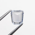 1.12ct 6.95x6.31x2.41mm Trapezoid Step Cut Sapphire 27740-17 - Lelya - bespoke engagement and wedding rings made in Scotland, UK