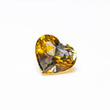 1.13ct 5.86x6.73x3.99mm Heart Brilliant Sapphire 28279-01 - Lelya - bespoke engagement and wedding rings made in Scotland, UK