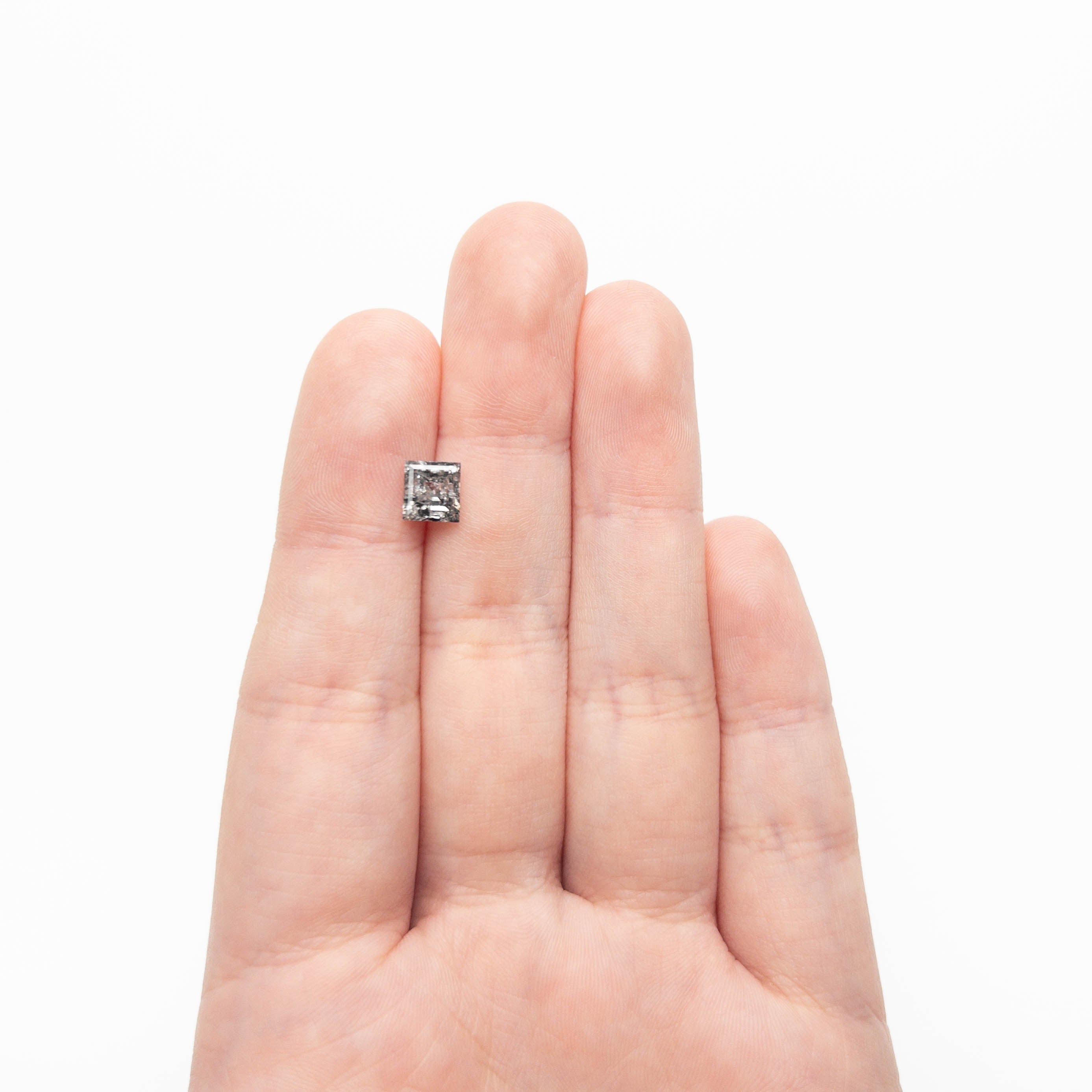 1.13ct 6.32x5.81x3.31mm Carré Step Cut 27225 - 02 - Lelya - bespoke engagement and wedding rings made in Scotland, UK